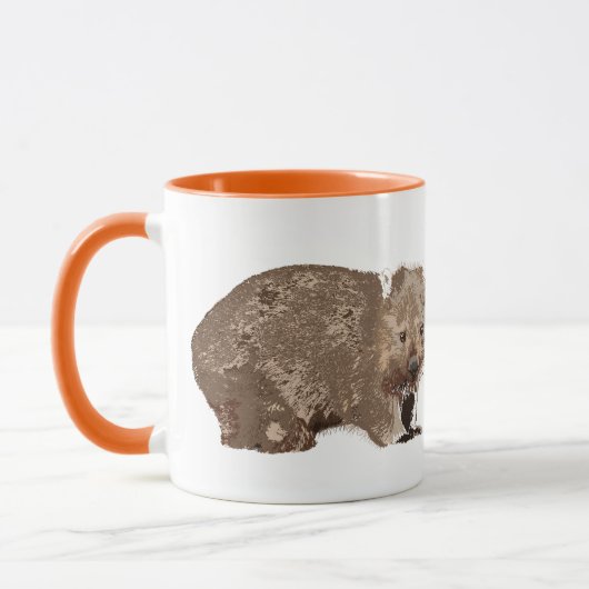 BYO Wombat (Vombatus ursinus) "L" Mok (Links)