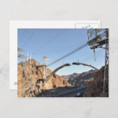 Bypass Construction van Hoover Dam Briefkaart (Voorkant / Achterkant)