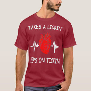 Bypass Heart Chirgery Gift neemt een lek in keepje T-shirt