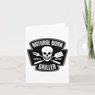 Byrbecue Natural Born Griller Grappige Grill Maste Kaart