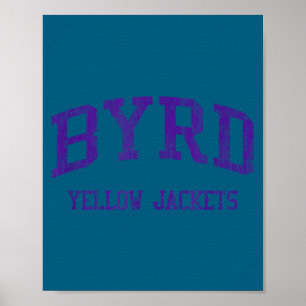 Byrd High School Hs Shreveport Kunstwerk Poster