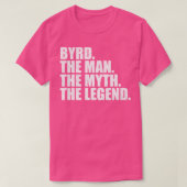 ByrdByrd Familienaam Byrd Achternaam Byrd Achterna T-shirt (Design voorkant)