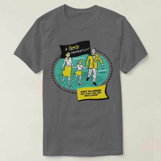 Byrds Rollerdrome TShirt (Design devant)