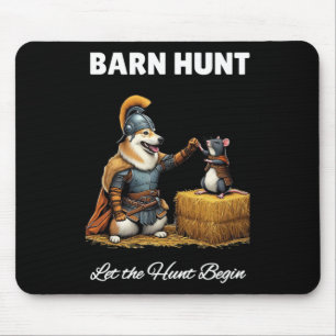 Byrn Hunt Lover - Schattigee krijgerrat en IJsland Muismat