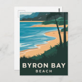 Byron Bay Australië Briefkaart (Voorkant / Achterkant)