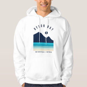 Byron Bay Nieuw Zuid-Wales Australië Retro Vintage Hoodie