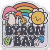 Byron Bay, NSW Australië Sticker (Voorkant)