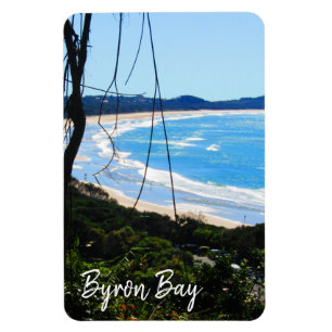 byron bay strandblauw magneet