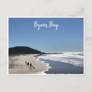 byron bay surf australia briefkaart