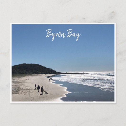 byron bay surf australia briefkaart (Voorkant)