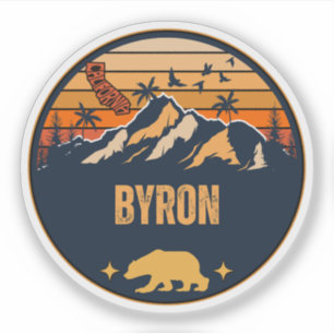 Byron, Californië Sticker