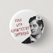 Byron Down With Romanticized Suffering Button (Voorkant)