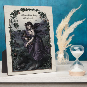 Byron "She Walks in Beauty" Poésie 8x10 Art Plaque