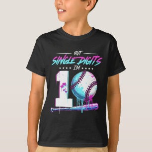 Bysebyll 10 jaar verjaardag dubbele cijfers 10 Bi T-shirt