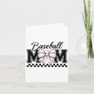 Bysebyll Coquette Moeder T-shirt Moeder Game Day O Kaart