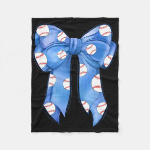 Bysebyll Coquette Strikers Grappige Bysebyll Blauw Fleece Deken