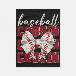 Bysebyll Cousin Coquette Bow Sport Lover Mothers D Fleece Deken