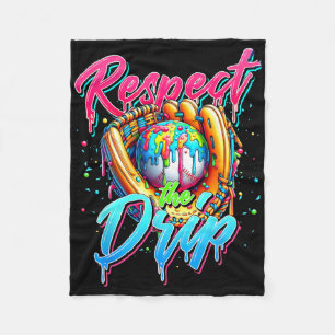 Bysebyll Drip Boys Ijs Drip Jeugd Respecteer Th Fleece Deken