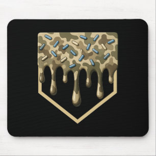 Bysebyll Drip Camo Home Plate Jongens Sport Cool G Muismat