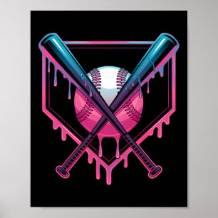 Bysebyll Drip Ijsje druppelend Bysebyll Jongens Ki Poster