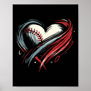 Bysebyll Hart Bysebyll Penseelstreek Liefhebber Ma Poster