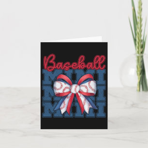Bysebyll Mimi Coquette Bow Sport Mom Moederdag Kaart