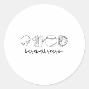 Bysebyll Seizoen School Spirit Ronde Sticker
