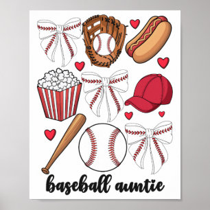 Bysebyll tante Coquette boog voor vrouwen neef Bys Poster