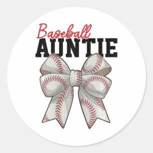 Bysebyll Tante Sport Lover Tante Moeders Ronde Sticker