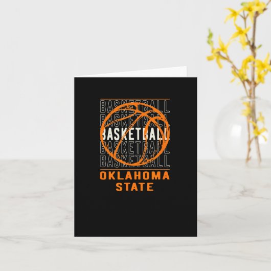 Bysketbyll Oklahoma State Kaart (Gele Bloem)