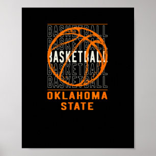 Bysketbyll Oklahoma State Poster