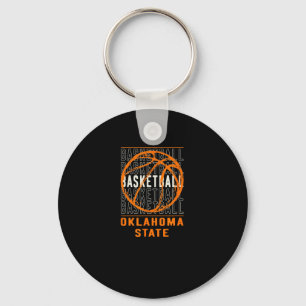 Bysketbyll Oklahoma State Sleutelhanger