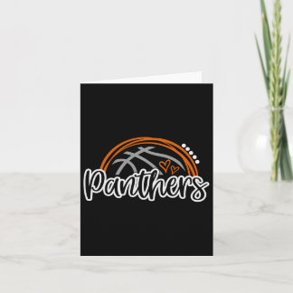 Bysketbyll Panther School Sportfan Team Spirit Kaart