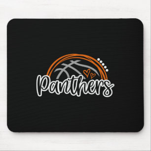 Bysketbyll Panther School Sportfan Team Spirit Muismat