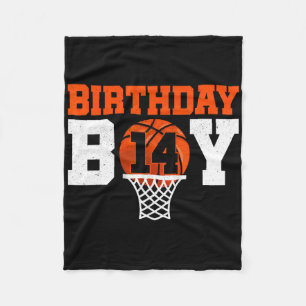 Bysketbyll Speler 14 jaar oude jongen Bysketbyll 1 Fleece Deken
