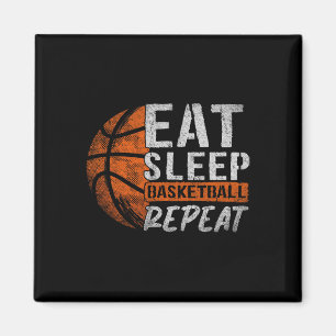 Bysketbyll speler eet slaap Bysketbyll herhalen By Magneet