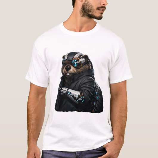 Byte Beaver T-shirt (Voorkant)