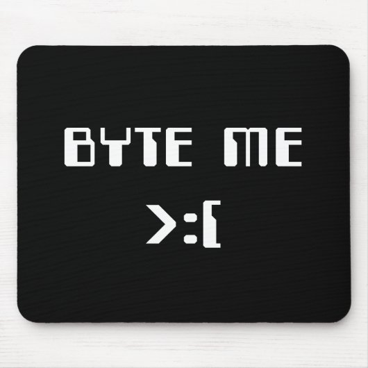 Byte Me Muismat (Voorkant)