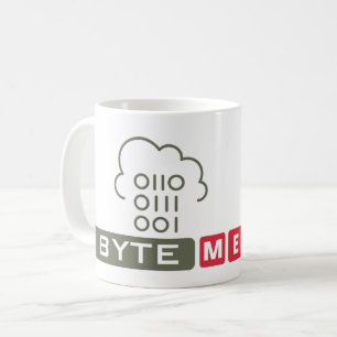BYTE ME - PROGRAMMERING NERD KOFFIEMOK