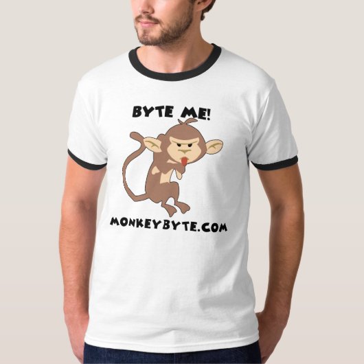 Byte Me T-Shirt (Voorkant)