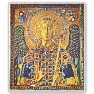 Byzantijns icoon van St Michael Sticker