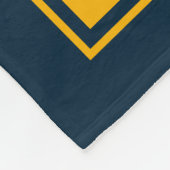 Byzantijns patroon fleece deken (Hoek)