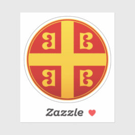 Byzantijnse Keizerlijke Vlag Embleem Sticker