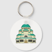 Byzantijnse kerk sleutelhanger (Voorkant)