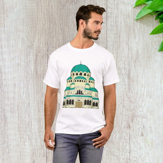 Byzantijnse kerk t-shirt