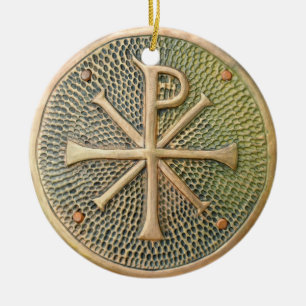 Byzantijnse kruissymbool metalen medallion history keramisch ornament