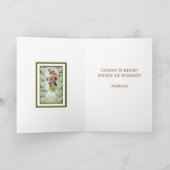 Byzantijnse Slavische Katholieke Pascha Pasen Feestdagen Kaart (Binnen)