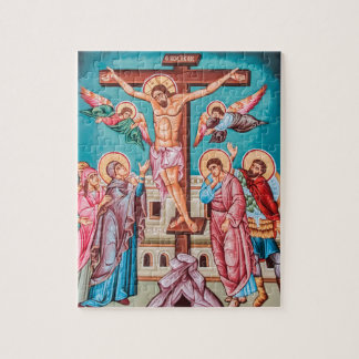 Byzantine Crucifixion Puzzle Legpuzzel