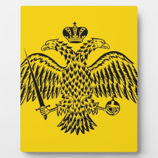 Byzantine Empire Flag Fotoplaat (Voorkant)