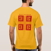 Byzantine Empire Symbol Shirt (Achterkant)